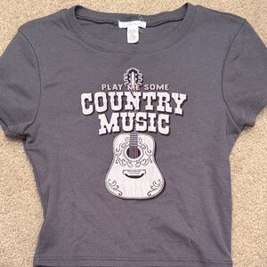 Country baby tee